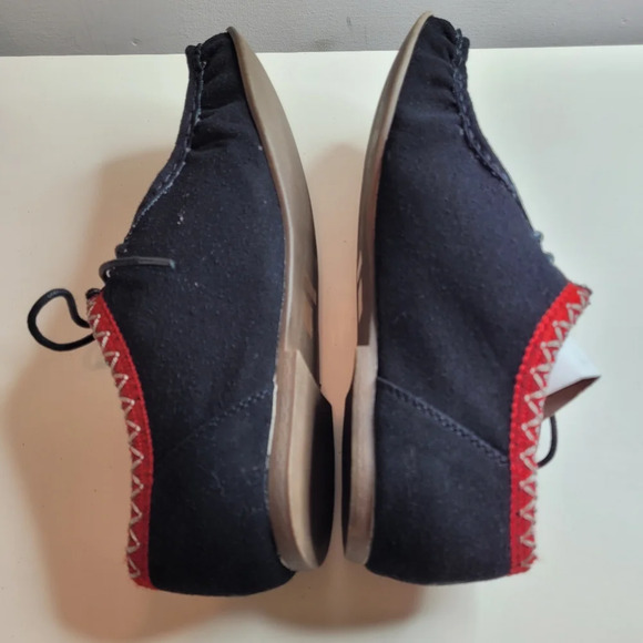 Bamboo Palazzo 01 Black Lace-Up Moccasin Booties Size Women's 7.5 with Box - Picture 7 of 12